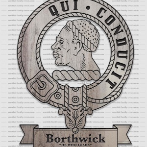 Borthwick Family History Crest