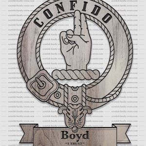 Boyd Family History Crest