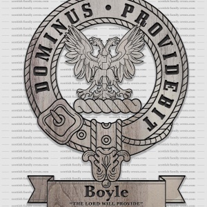 Boyle Family History Crest