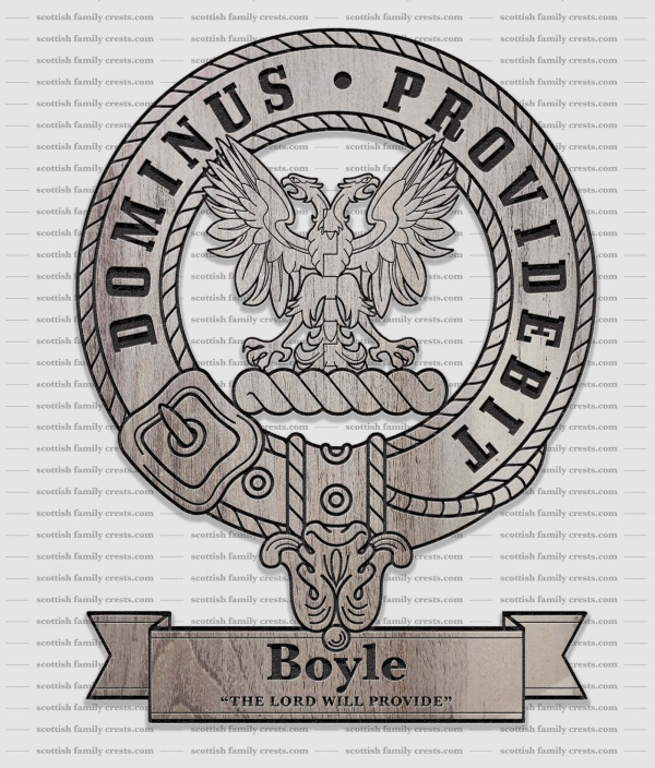 Boyle Family History Crest