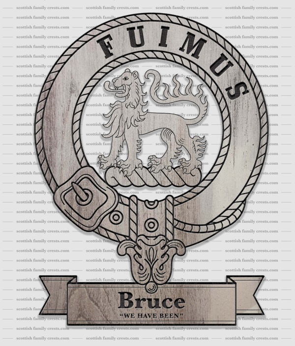 Bruce Family History Crest