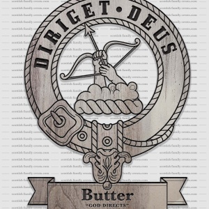 Butter Family History Crest