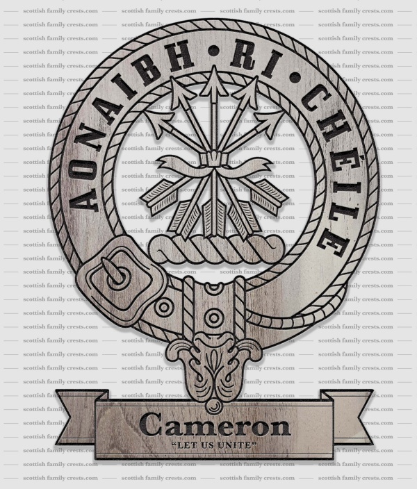 Cameron Family History Crest