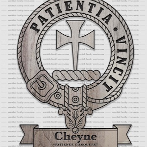 Cheyne Family History Crest