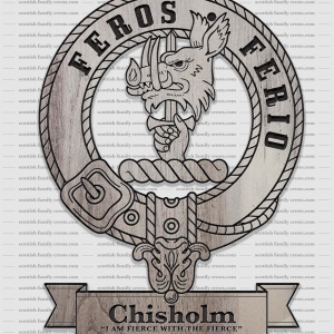 Chisholm Family History Crest