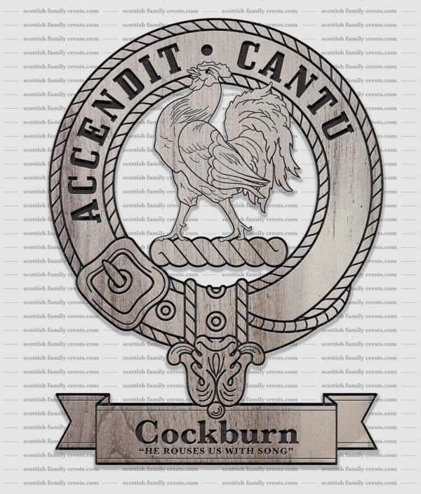 Cockburn Family History Crest