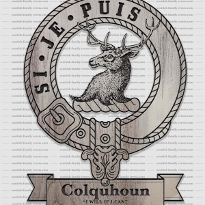 Colquhoun Family History Crest