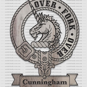 Cunningham Family History Crest