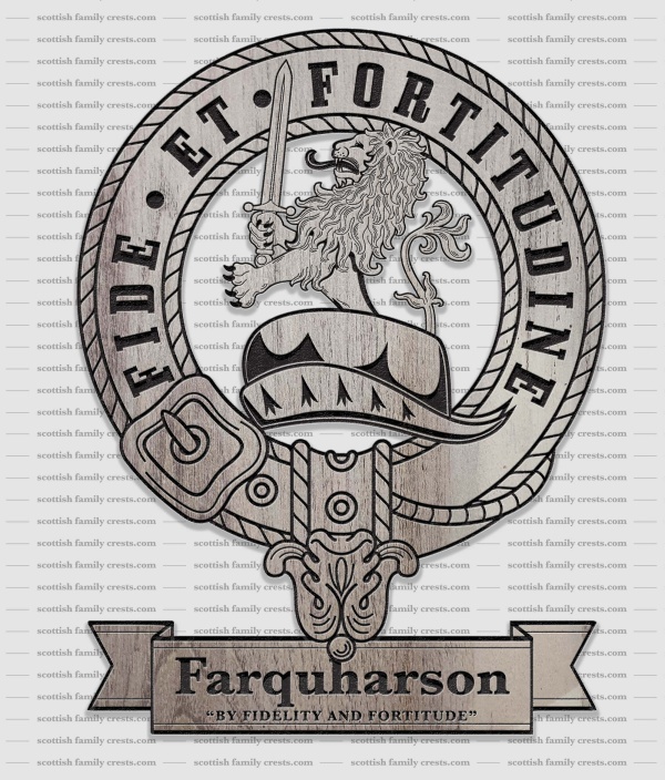 Farquharson Family History Crest