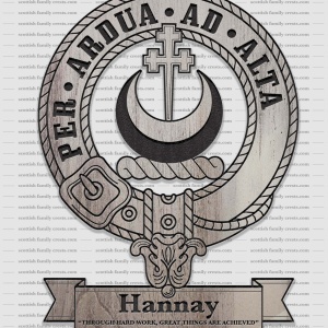 Hannay Family History Crest
