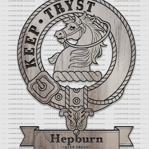 Hepburn Family History Crest