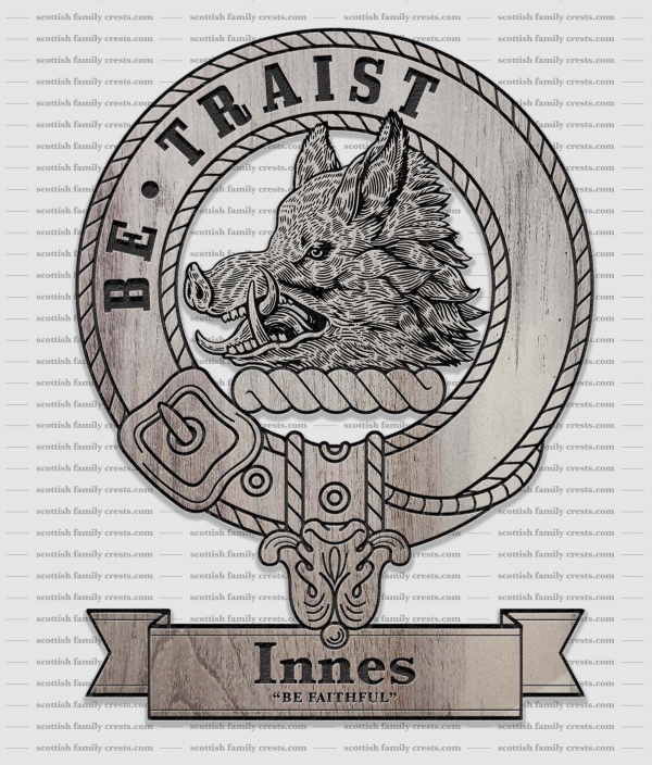 Innes Family History Crest