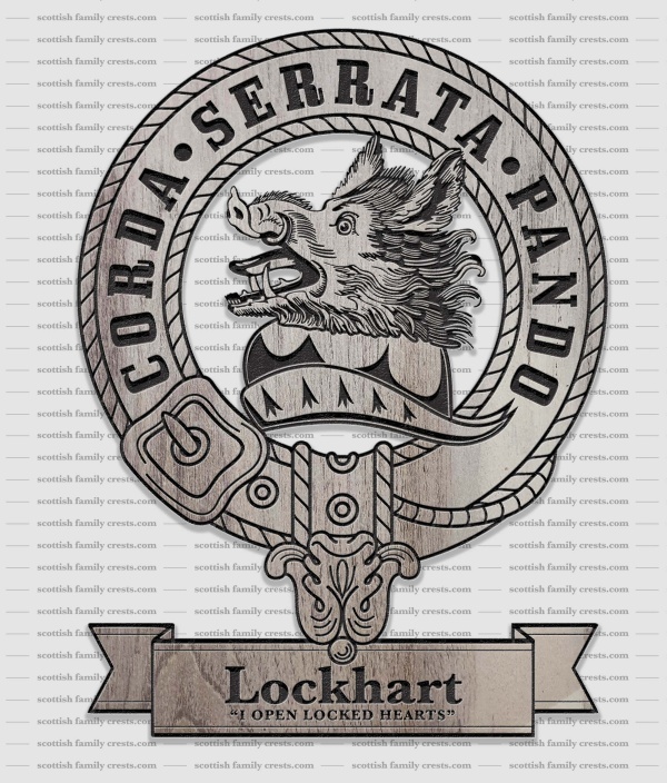 Lockhart Family History Crest