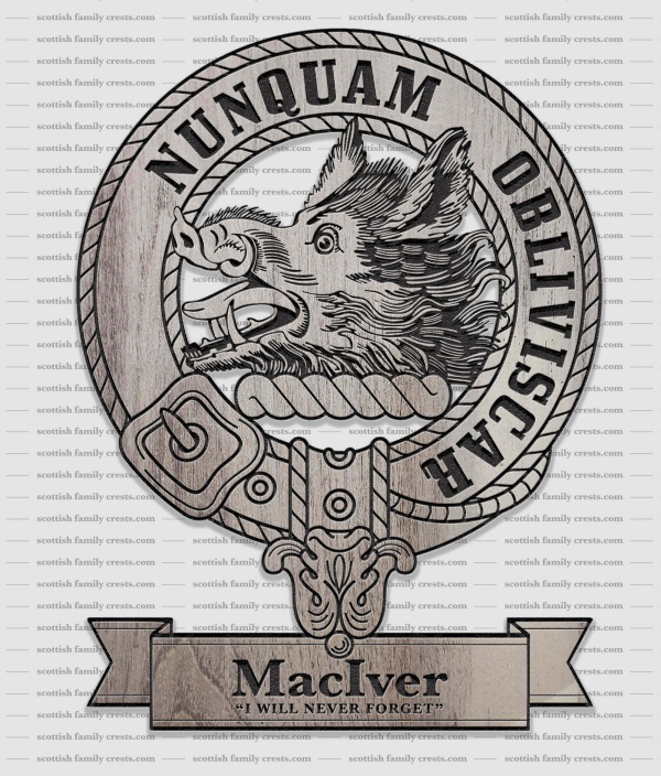 MacIver Family History Crest