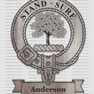 Anderson Family History Crest