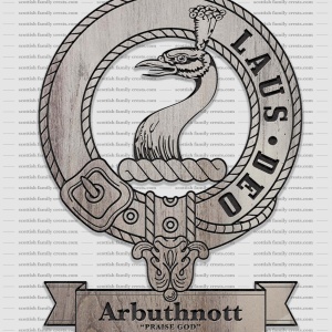 Arbuthnott Family History Crest