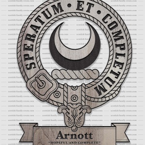 Arnott Family History Crest