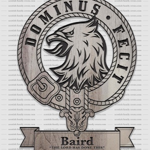 Baird Family History Crest