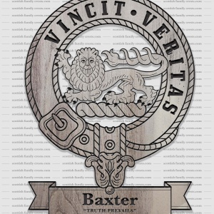 Baxter Family History Crest