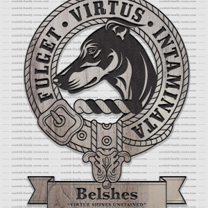 Belshes Family History Crest
