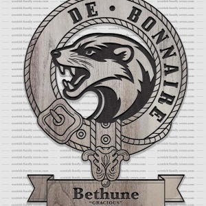Bethune Family History Crest