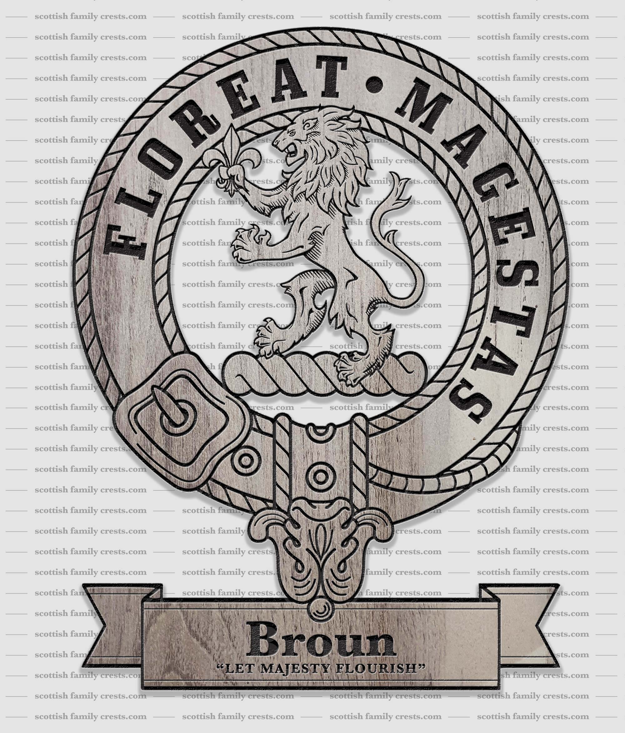 Broun Family History & Ancestry - Scottish Family Crests & History