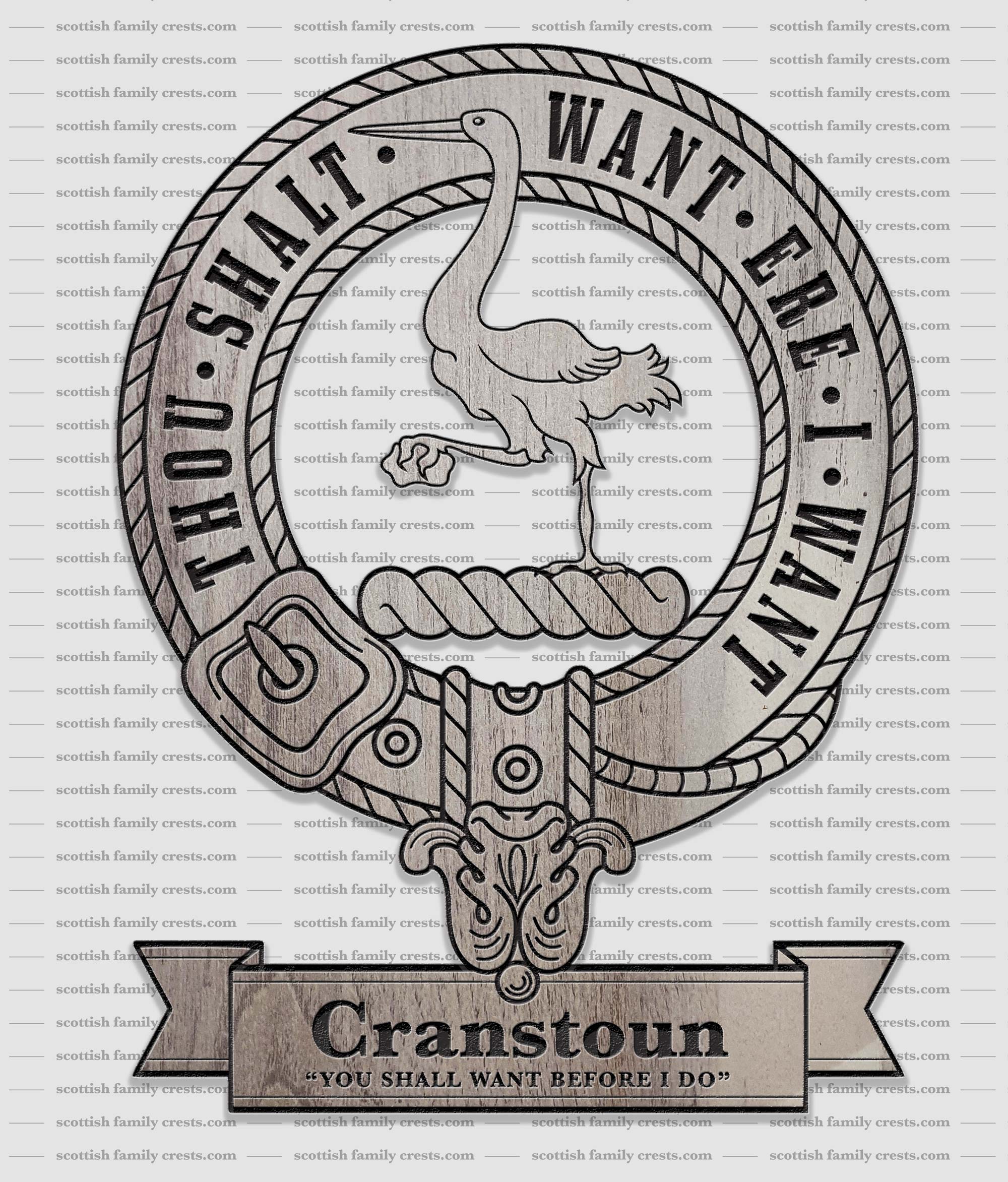 Cranston (Cranstoun) Family History & Ancestry - Scottish Family Crests ...